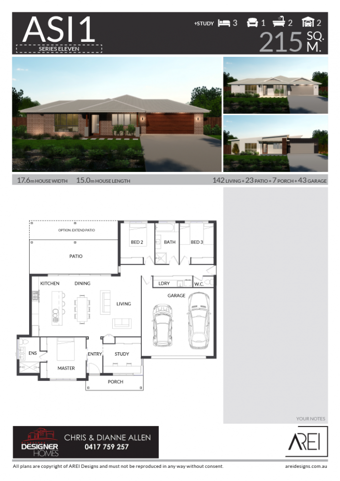 ASI1R1 Gladstone Designer Homes